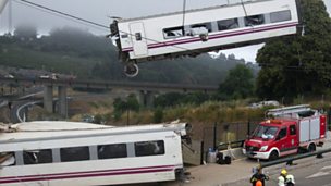 Image for Spain's rail disaster