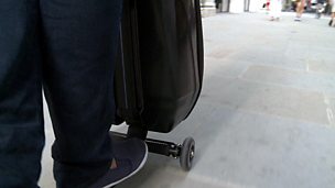 Image for Gadgets on the go: The scooter suitcase