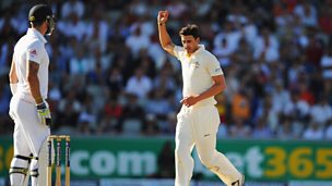 Image for The Ashes: Kevin Pietersen out lbw for 113