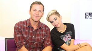 Image for Miley Cyrus with Scott Mills on The Official Chart