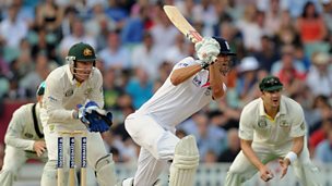 Image for The Ashes: Alastair Cook out for 30