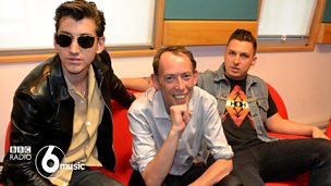 Image for Arctic Monkeys catch up with Steve Lamacq