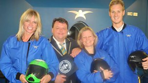 Image for Zoe Ball's World Record Attempt - The High Five Sky Dive
