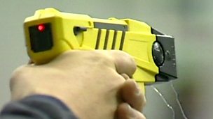 Image for Increased use of police tasers