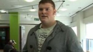 Image for Hull's Ryan Mathie on "X Factor"