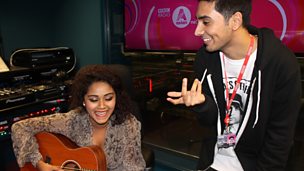 Image for Folk singer Sabiyha performs live