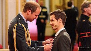 Image for Andy Murray almost misses OBE ceremony due to drug test