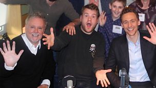 Image for James Corden tips Tom Hiddleston for Bond