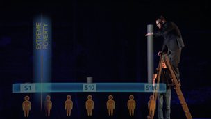 Image for The yardstick of wealth - Hans Rosling places the world’s 7 billion people