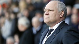 Image for Fulham manager Martin Jol on 3-1 loss to Man Utd