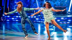 Image for Susanna Reid and Kevin Clifton Charleston to 'Bad Moon Rising'