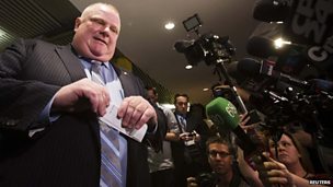 Image for Toronto Mayor 'will weather the storm'