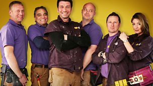 Image for Laura with the team from DIY SOS