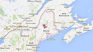 Image for Mark visits Maine, USA