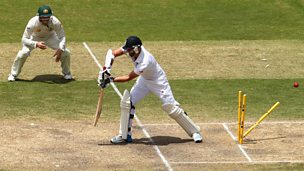 Image for Geoffrey Boycott: "The Ashes have gone...they've flown away"
