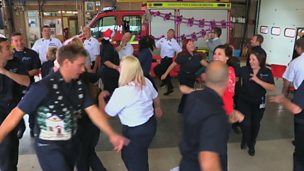 Image for Cheshire Fire Service dance off the tension