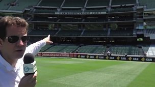Image for Inside the boundary rope at Melbourne Cricket Ground