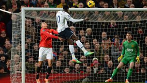 Image for Adebayor puts Spurs ahead at Old Trafford