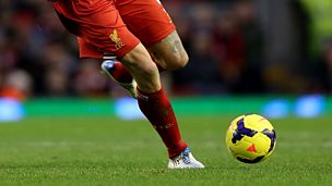 Image for Suarez puts Liverpool 2-0 up against Stoke.