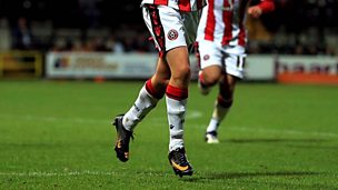 Image for Darren Bent close range miss against Sheff Utd
