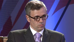 Image for Omar Abdullah: 'No evidence' of movement on Kashmir