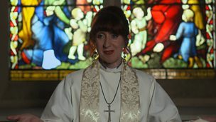 Image for Daniel and Zara take Joe to church to be christened