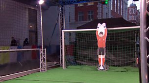 Image for Omid Djalili scores the goal of a lifetime