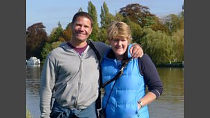 A photo-gallery of Clare Balding's walk in Buckinghamshire with Steve Backshall