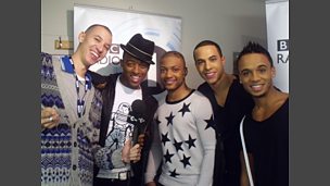 Nick Bright at The Radio 1 Teen Awards