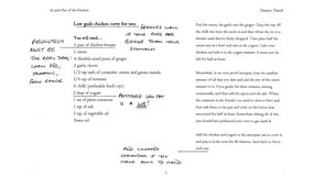 In and Out of the Kitchen: annotated by Damien Trench