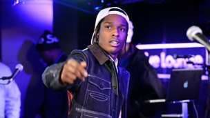 A$AP Rocky Live Lounge Late
