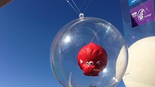 The Great Comic Relief Space Race
