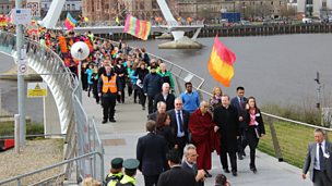 Cuairt an Dalai Lama ar Dhoire 2013