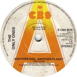 Another Girl, Another Planet