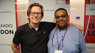 BBC Radio London Robert Elms Clive Rowe And Gurinder Chadha