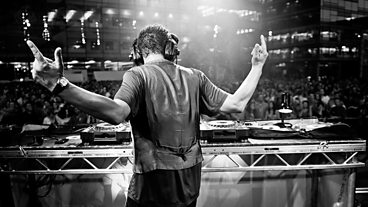 Craig Charles live at Media City's Piazza