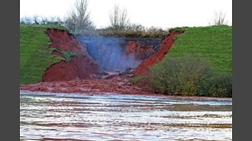 Flash flooding across Devon 21/11/2012