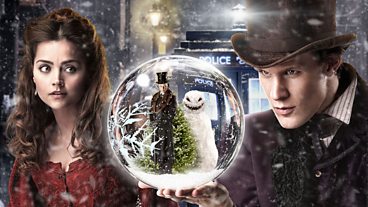 The Snowmen Gallery: The Doctor, Clara and Simeon