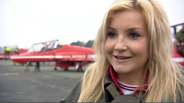 The Red Arrows help Red Nose Day