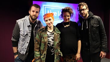 Paramore in the Live Lounge