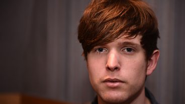 James Blake in session