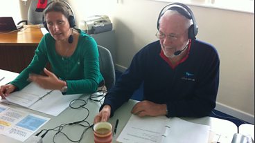Yarmouth Harbour outside broadcast