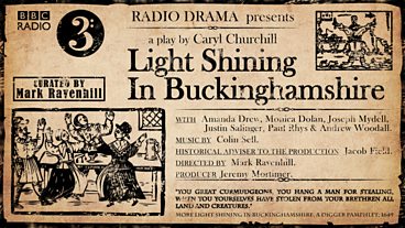 'Curated by Mark Ravenhill' playbills