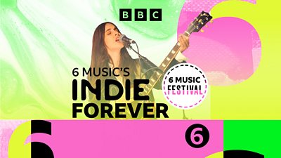 6 Music's Indie Forvever promo image featuring HAIM 