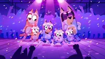 Bluey and family