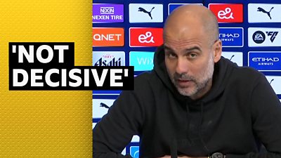 Man City V Arsenal Pep Guardiola Says The Game Is Really Important