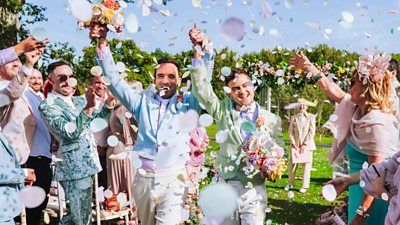 Big Gay Wedding S Tom Allen Gets His Full Fairy Godmother On To Give