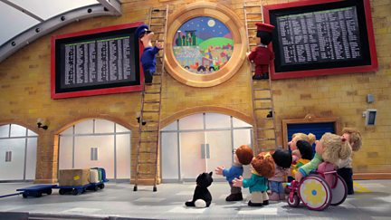 Postman Pat and the Train Station Window