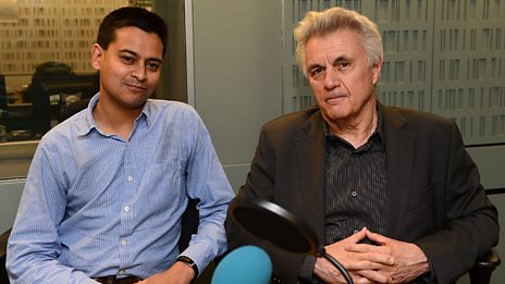 John Irving visits the Night Waves studio