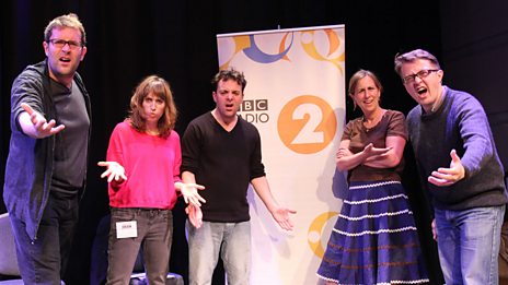 Recording at the BBC Radio Theatre